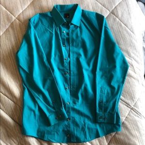 Teal dress shirt